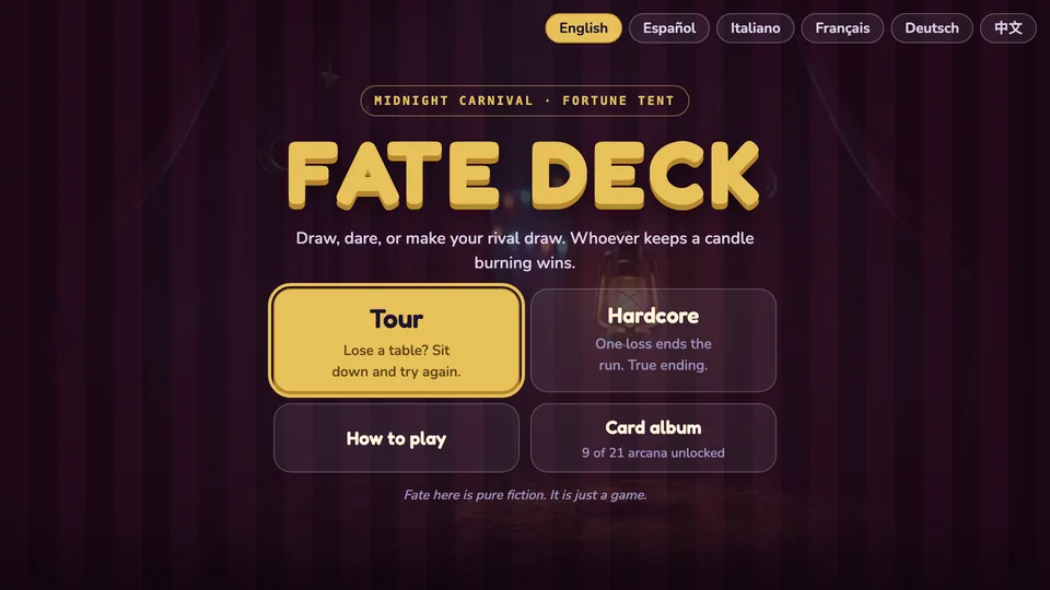 Fate Deck